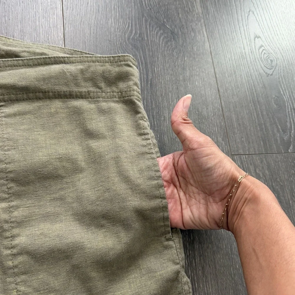 PrAna Mens Green Hemp Blend Drawstring Pants XL  Casual Lounge Gorpcore Hiking